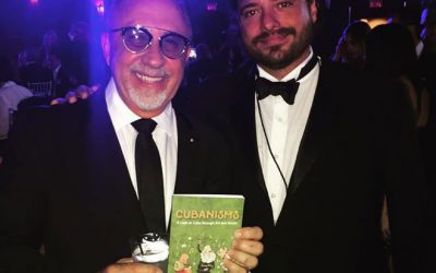 Emilio Estefan and Pedro Menocal at La Musa Awards