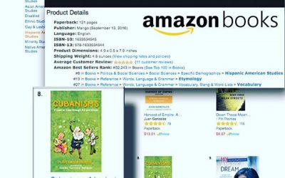 Cubanisms Book makes TOP 10 Amazon Best Sellers List